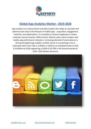 Global App Analytics Market - 2019-2026