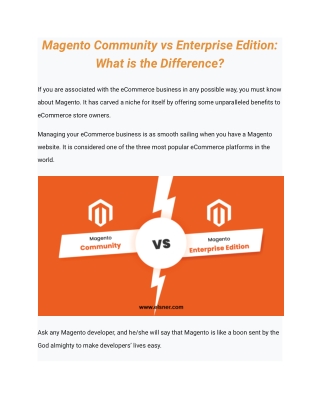 Magento Community vs Enterprise Edition_ What is the Difference_