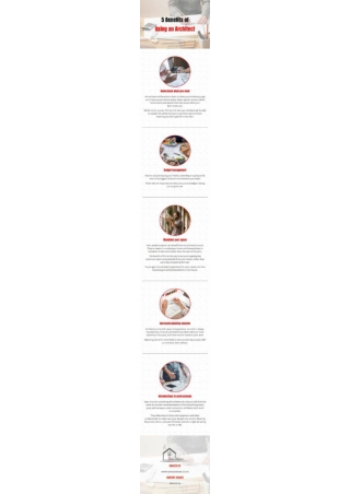 5 Benefits of Using an Architect