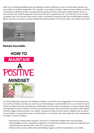 Making It Through Tough Times By Developing Resilience