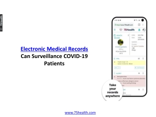 Electronic Medical Records Can Surveillance COVID 19 Patients