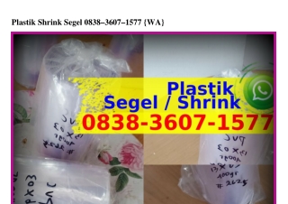 Plastik Shrink Segel ౦8З8.З6౦ᜪ.l5ᜪᜪ{WA}