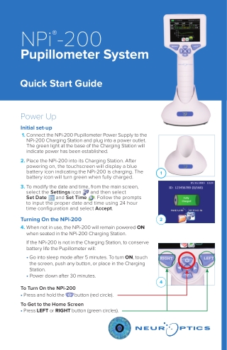 NPi® -200 Pupillometer System