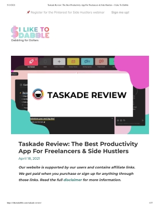Taskade Review