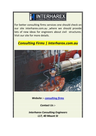 Consulting Firms  Interharex.com1