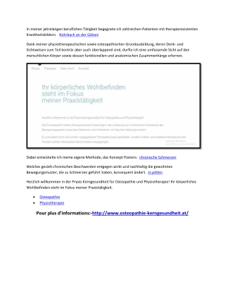 Physiotherapie
