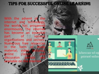 Tips for successful online learning