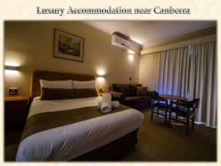 Luxury Accommodation near Canberra