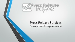 Paid Press Release Services -  1 646 204 3425