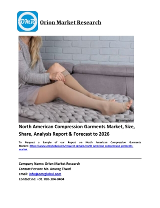 North American Compression Garments Market Trends, Size, Competitive Analysis an