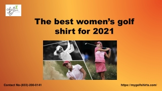 The best women’s golf shirt for 2021