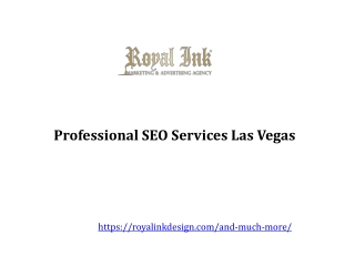 Best SEO Services Las Vegas