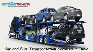 Car & Bike Transportation In India