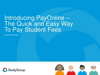 Introducing PayOnline – The Quick and Easy Way To Pay Student Fees