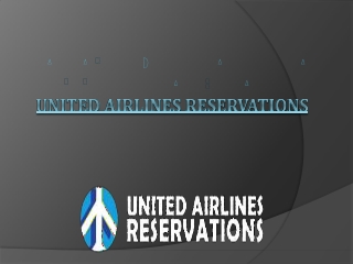 United Airlines Reservations Booking & Search Flight