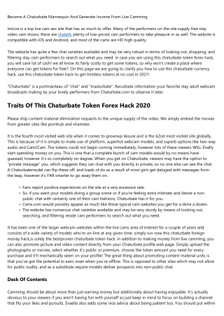 15 Best Blogs to Follow About chatuerbate