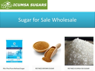 Sugar for Sale Wholesale