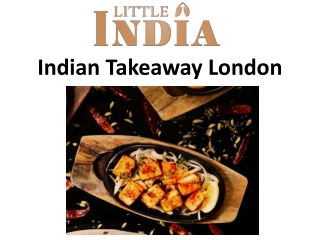 Indian Takeaway London