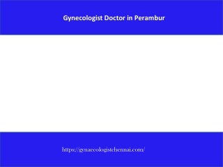 Gynecologist Doctor in Perambur