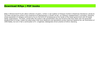 Download Rifqa | PDF books