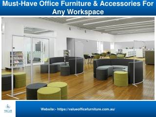 7 Must-Have Office Furniture & Accessories For Any Workspace