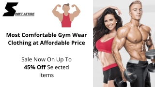 Most Comfortable Gym Wear Clothing at Affordable Price