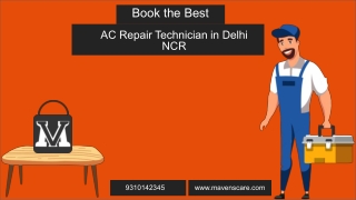 Book the Best AC Repair Technician in Delhi NCR