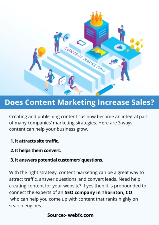 Does Content Marketing Increase Sales?
