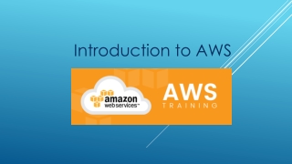 Introduction to AWS
