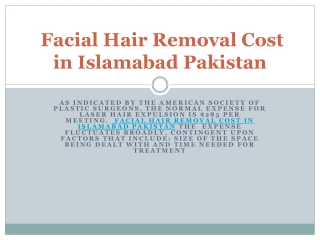 FACIAL HIAR REMOVAL