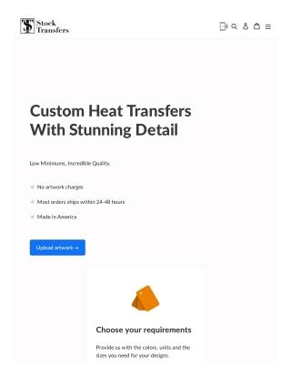 T shirt transfers