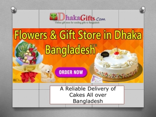 Send Cakes To Dhaka Online