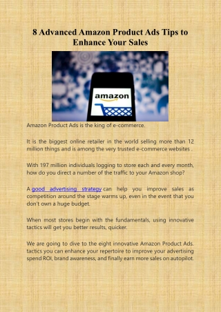 The Best Amazon Product Ads