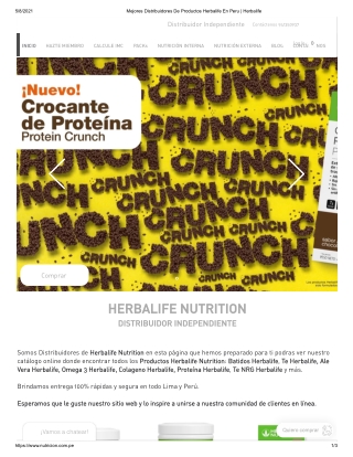 Mejores Distribuidores De Productos Herbalife En Peru _ Herbalife