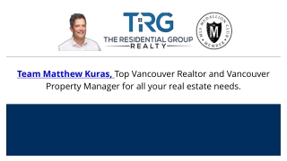 Make the Home Buying Process Easier With the Vancouver Property Manager