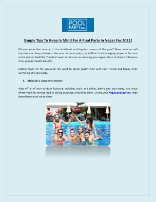 Find here Pool Party Vegas
