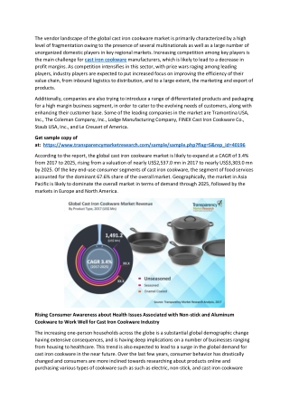 Cast Iron Cookware Market