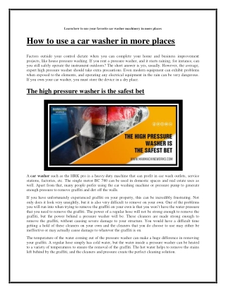 kickstart-cleaning-business-with-manmachineworks-car-washer