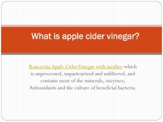 Apple cider vinegar price