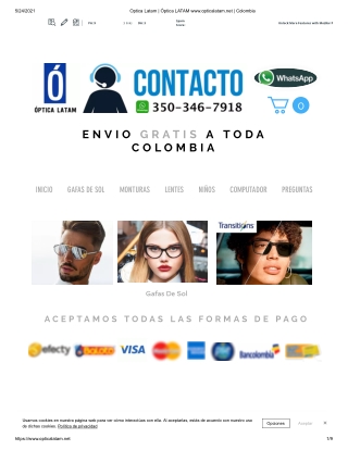 Optica Latam _ Óptica LATAM www.opticalatam.net _ Colombia