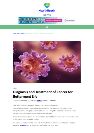 Diagnosis_and_Treatment_of_Cancer_for_Betterment_Life