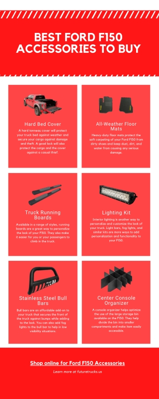 Best Ford F150 Accessories to Buy