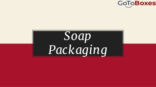 Soap Packaging