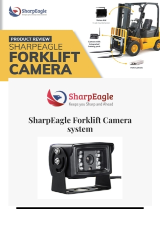 Product Review: SharpEagle Forklift Camera system