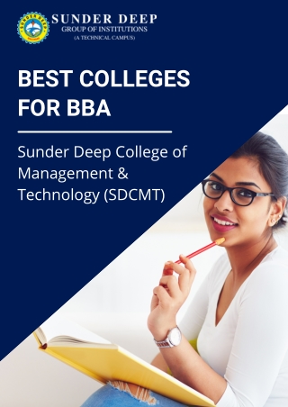 Best College for BBA in Ghaziabad