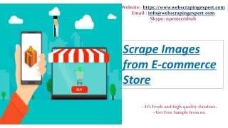 Scrape Images from E-commerce Store