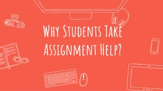 Why Students Take Assignment Help