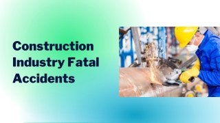 Construction Industry Fatal Accidents