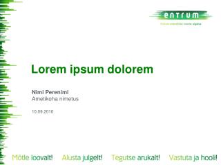 Lorem ipsum dolorem