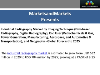 Industrial Radiography Market by Imaging Technique , and Geography - Global Fore